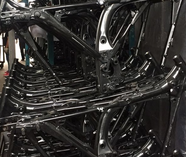 五羊本田江門連帆摩托車架電泳 五羊本田江門連帆摩托車架電泳